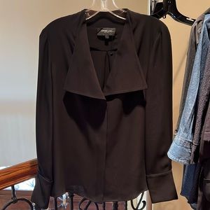 NWOT Derek Lam Black Silk Top